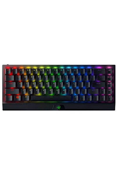 RAZER BlackWidow V3 Mini HyperSpeed ​​Κίτρινο Switch US Layout Ασύρματο Μαύρο