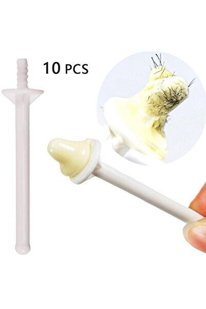 Choice مجموعة إزالة شعر الأنف والأذن من 10 قطع للرجال والنساء، عصا شمع الأنف،...