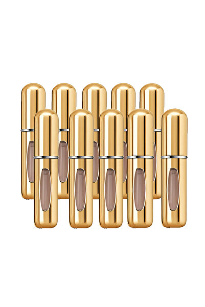 choice2 5 مل، 10 قطع، زجاجة عطر ذهبية 1/3/5/10 قطع، زجاجة قابلة لإعادة التعبئ...