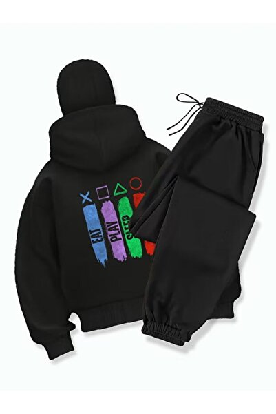 EFFRENATU سترة كار ماسكي نينجا للجنسين، سترة من الصوف السميك مكونة من 3 خيوط