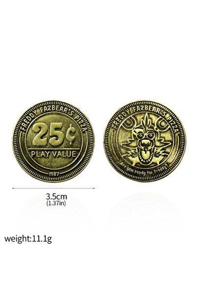 Choice4 مجموعة منتجات مينيسو 6 سم K00816-01 فايف نايتس آت فريديز FNAF - عملات...