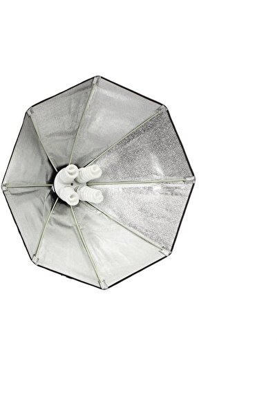 Generic Kit suport pentru 4 becuri cu fasung E27 + softbox octogonal 65cm