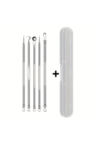 Choice 5 قطع، 3/5/6/8 قطع من أدوات استخراج البثور والإبر المصنوعة من الفولاذ ...