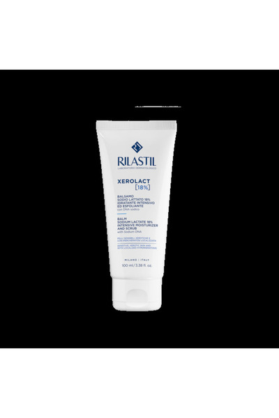 Rilastil Xerolact 18% Hypoallergenic Intensive Moisturizer & Scrub Body Balm ...