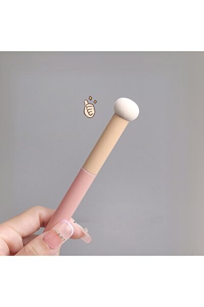 Choice طقم واحد باللون الوردي، يتضمن 3 فرش مكياج عالية الجودة، إسفنجة برأس عل...