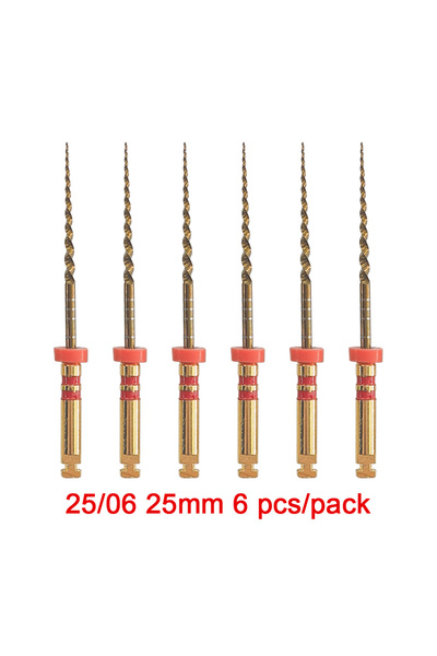 Choice6 ملف قناة جذر الأسنان من نوع SO COXO، مقاس 25 مم، دوار حراري، مصنوع من...