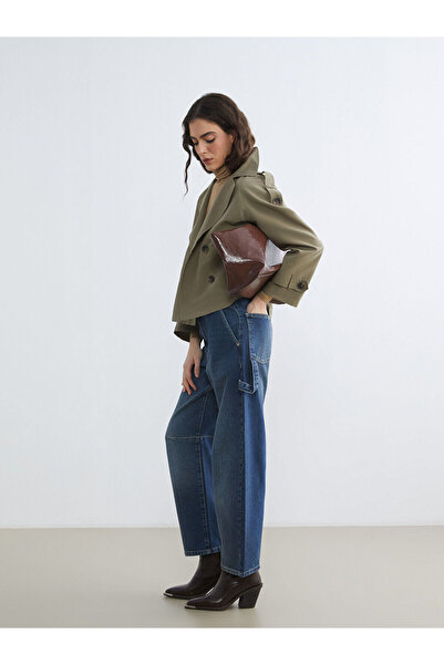 LC Waikiki Γυναικείο τζιν παντελόνι Özmarka New Season Barrel Fit