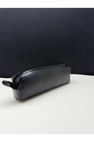 İKRÂ İKRA SİYAH DERİ KALEMLİK