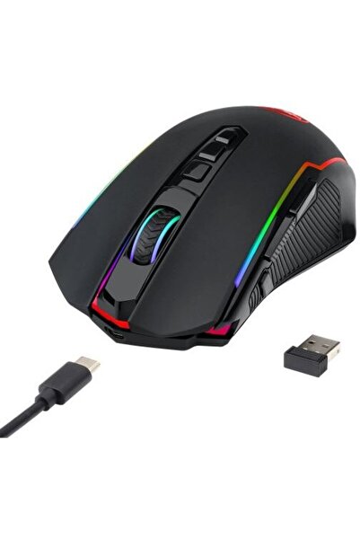 REDRAGON Ασύρματο Gaming Ranger Lite Μαύρος Φωτισμός RGB