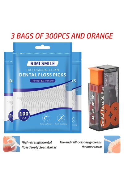Choice 300PCS AND GREEN (Affordable) 50/100/300 PCS-RIMI Smile Floss - Comes ...