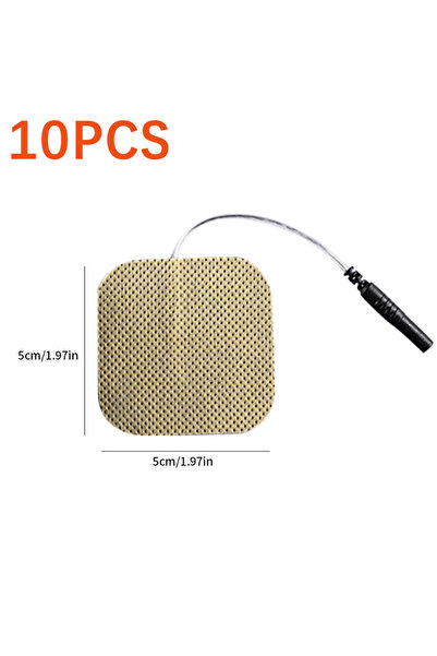 Choice ١٠ قطع من وسادات أقطاب التحفيز الكهربائي للأعصاب عبر الجلد (TENS/EMS) ...