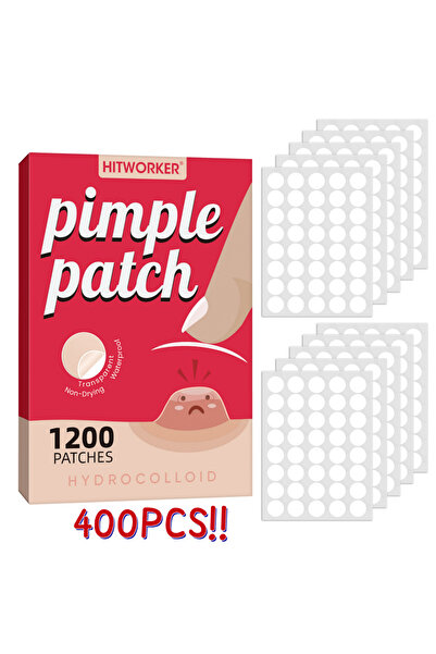 Choice 400 قطعة / 1200 قطعة من لصقات الهيدروجيل لعلاج حب الشباب، لتنظيف عميق،...