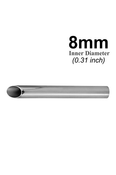 Choice أنبوب استقبال الإبر OT14033-8mm، قطعة واحدة، أداة مجوهرات للجسم، يقبل ...