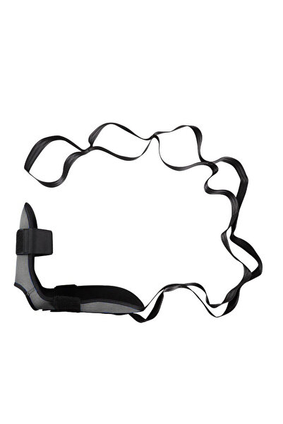 Choice1 حزام تمدد أربطة اليوغا الرمادي، حزام إعادة تأهيل القدم، التهاب اللفاف...