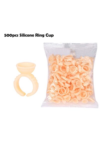 choice2 500 قطعة من حلقات صبغة المكياج الدائم للاستخدام مرة واحدة، مصنوعة من ...