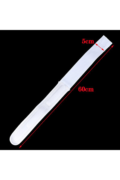 Choice قطعة واحدة بيضاء، مثبت كيس البول، مانع للانزلاق، قابل للتعديل، مرن، خا...
