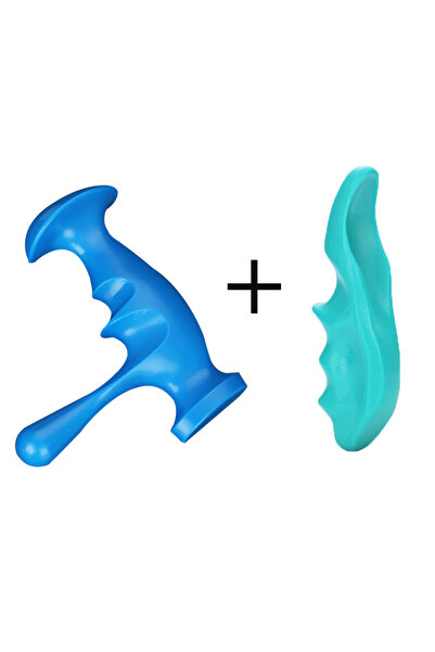 choice2 جهاز تدليك بالضغط على الأصابع باللونين الأخضر والأزرق لتخفيف الألم، ج...