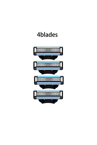 Choice5 ماكينة حلاقة بأربع شفرات، تصميم جديد كلياً، ماكينة حلاقة رجالية ثلاثي...