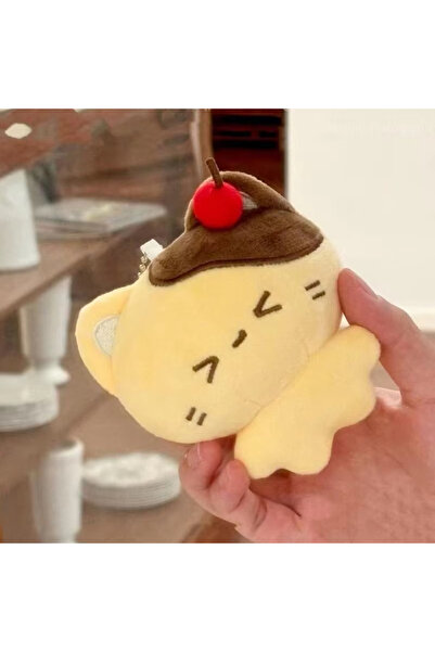 Choice Cherry Bear keychain Kawaii Cartoon Cherry Pudding Cat Plush Keychain ...