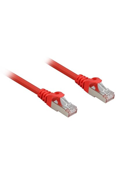 SHARKOON network cable RJ45 CAT.6a SFTP LSOH red 0,25m - HalogenFree