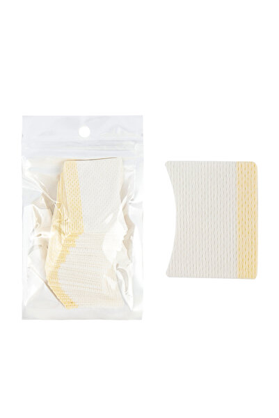 Choice 40pc one pack yellow 40pcs Eyelash Extension Remover Cotton Pad Lash L...