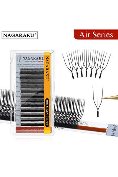 Choice17 وصلات رموش صناعية ناعمة وخفيفة الوزن من فرو صناعي، مقاس 10 مم، شكل ح...