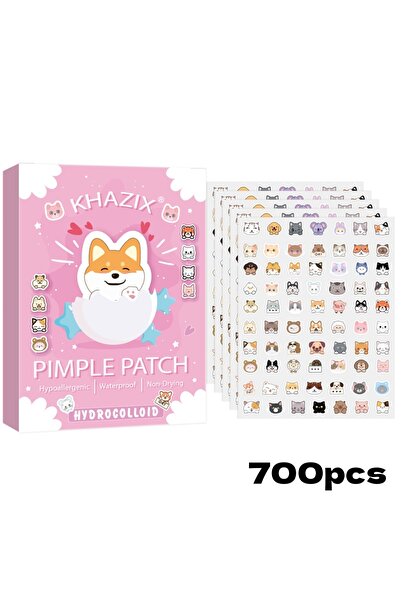 Choice 700 قطعة من لصقات حب الشباب الكرتونية، لصقات إخفاء عيوب الوجه على شكل ...