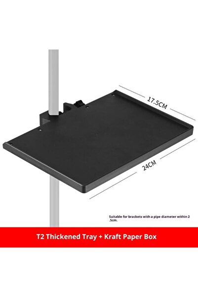 Choice1 Black Eyelash Tray Holder Eyelash Extension Tray Holder Stand Phone L...