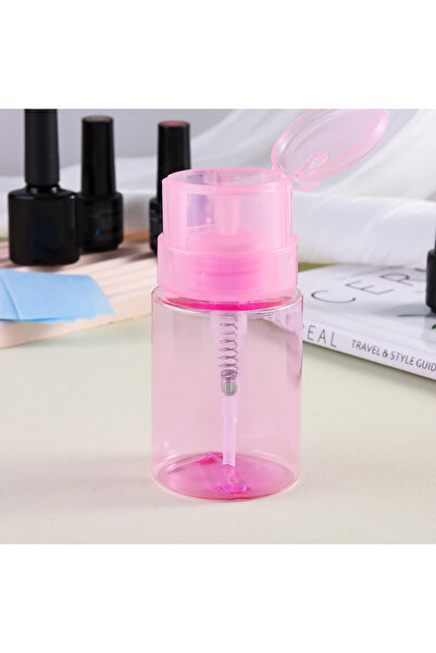 Choice1 Plastic 100ml pink 100ml Nail Polish Remover Pump Dispenser Push Down...