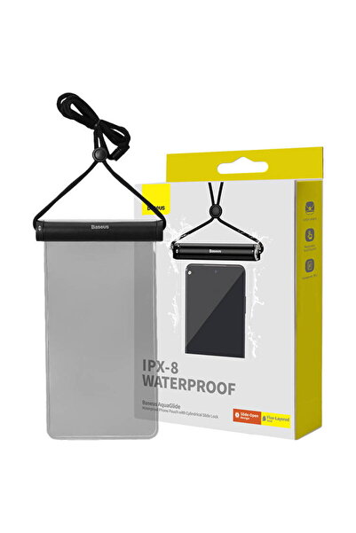 Baseus Husa Waterproof AquaGlide cu Cylindrical Slide Lock, Negru