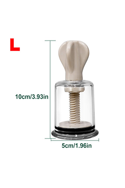 Choice L Vacuum Suction Cupping Cup Enhancer Massage Vacuum Cans Plastic Enla...