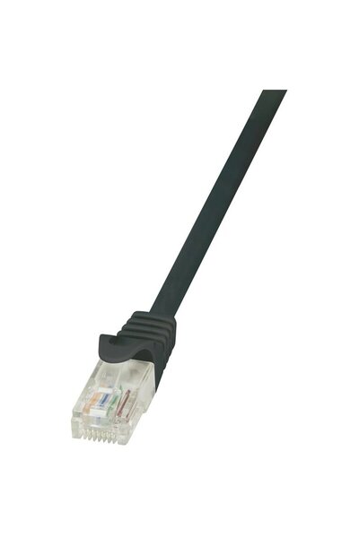 LogiLink Cablu de patch Cat.6 U/UTP negru 10m EconLine "CP2093U"