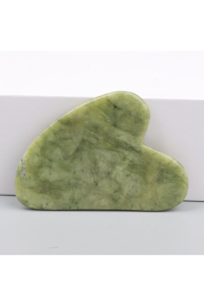 Choice قطعة واحدة من أداة غوا شا المصنوعة من اليشم الطبيعي، مدلكة شيويان على ...