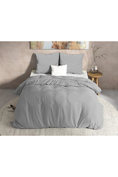 Zentrada Premium Dreamhouse Mendez Grey Duvet Cover 200x220 cm, 100% Cotton F...