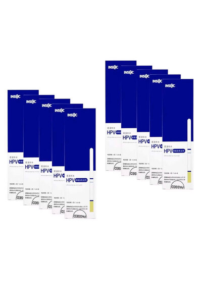 Choice3 ١٠ عبوات من اختبار فيروس الورم الحليمي البشري المنزلي للنساء: اختبار ...