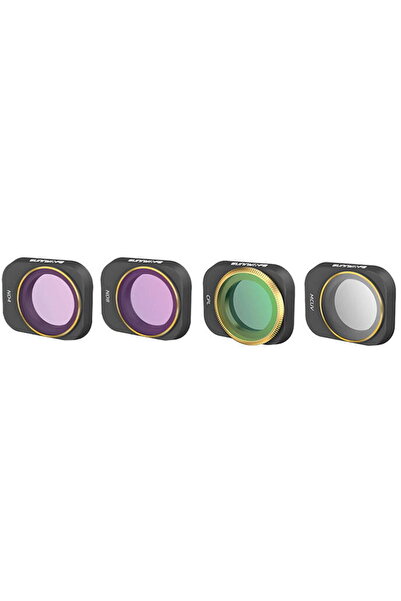 SunnyLife Set de 4 filtre UV+CPL+ND4+ND8 pentru DJI Mini 3 Pro (MM3-FI418)