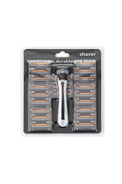 Choice1 ماكينة حلاقة رجالية بتصميم جديد كليًا، مزودة بـ ٢١ رأس شفرة، مقاومة ل...