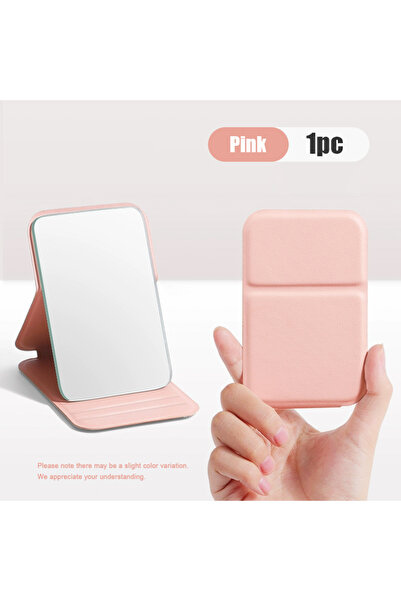 Choice Pink - 1PC Mini Portable Folding Makeup Mirror Handheld Compact Pocket...