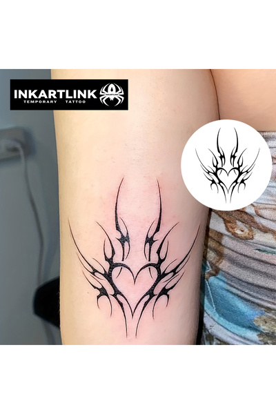 Choice وشم مؤقت بنمط الحب 227-1012L، يدوم حتى 15 يومًا، بتقنية سحرية جديدة، م...