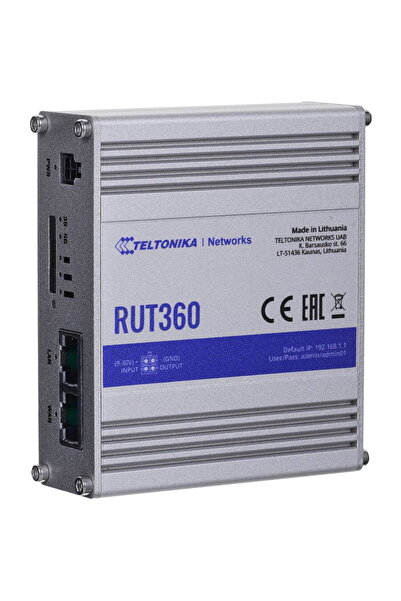 Teltonika Router Wireless RUT360, 2x LAN