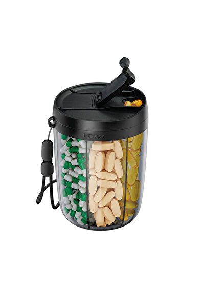 Choice1 صندوق تخزين بلاستيكي أسود كبير السعة، مصنوع من مادة البولي بروبيلين ا...