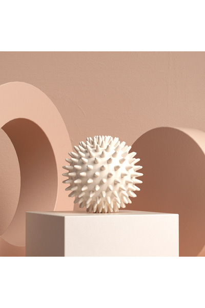 Choice White 1PC durable PVC prick massage ball trigger point exercise fitnes...