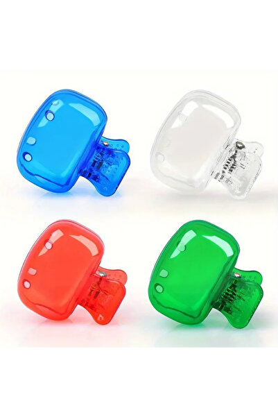 Choice 4 قطع من مشابك تخزين فرشاة الأسنان، غطاء واقٍ أساسي للسفر، فرشاة أسنان...