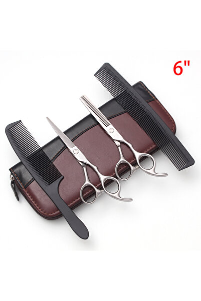 Choice1 مجموعة مقصات حلاقة احترافية C1006 4P 6.0YY، مصنوعة من الفولاذ اليابان...