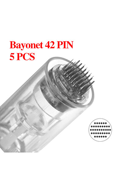 Choice 5 قطع من إبر الخراطيش ذات 42 سنًا لأقلام ديرما ميكرونيدل MYM M5/M7 وN2...