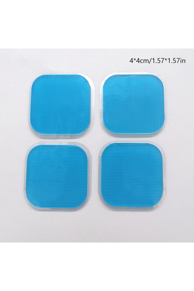 Choice S 4PCS EMS Gel Pads For EMS Trainer Abdominal Gel Stickers Fitness Hyd...