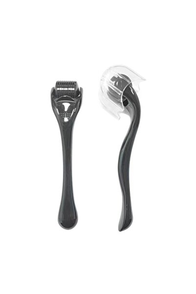 Choice أداة العناية بالبشرة ديرما رولر احترافية ذات إبر دقيقة، لون أسود بالكا...