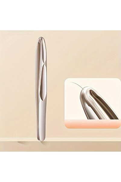 Choice1 Gold 1 Round Head Eyebrow and Facial Hair Removal Tweezers - Seamless...