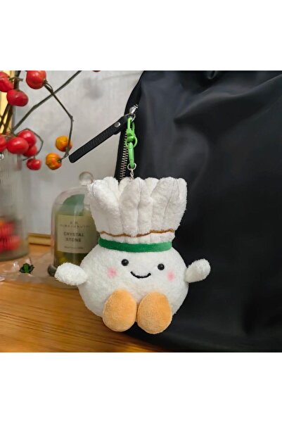 Choice white Badminton creative plush doll small pendant backpack pendant key...