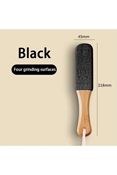 Choice Black Pedicure Tools Callus Remover Foot Scrubber Colossal Foot File F...